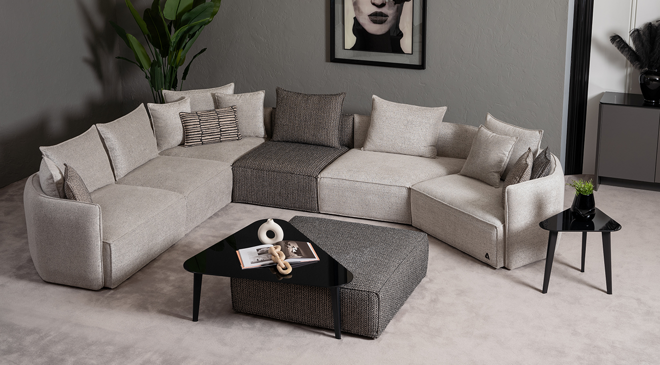 Prag Köşe Koltuk Takımı Köşe Koltuk