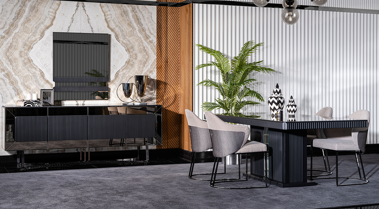 Riva Modern Yemek Odası Takımı Yemek Odası