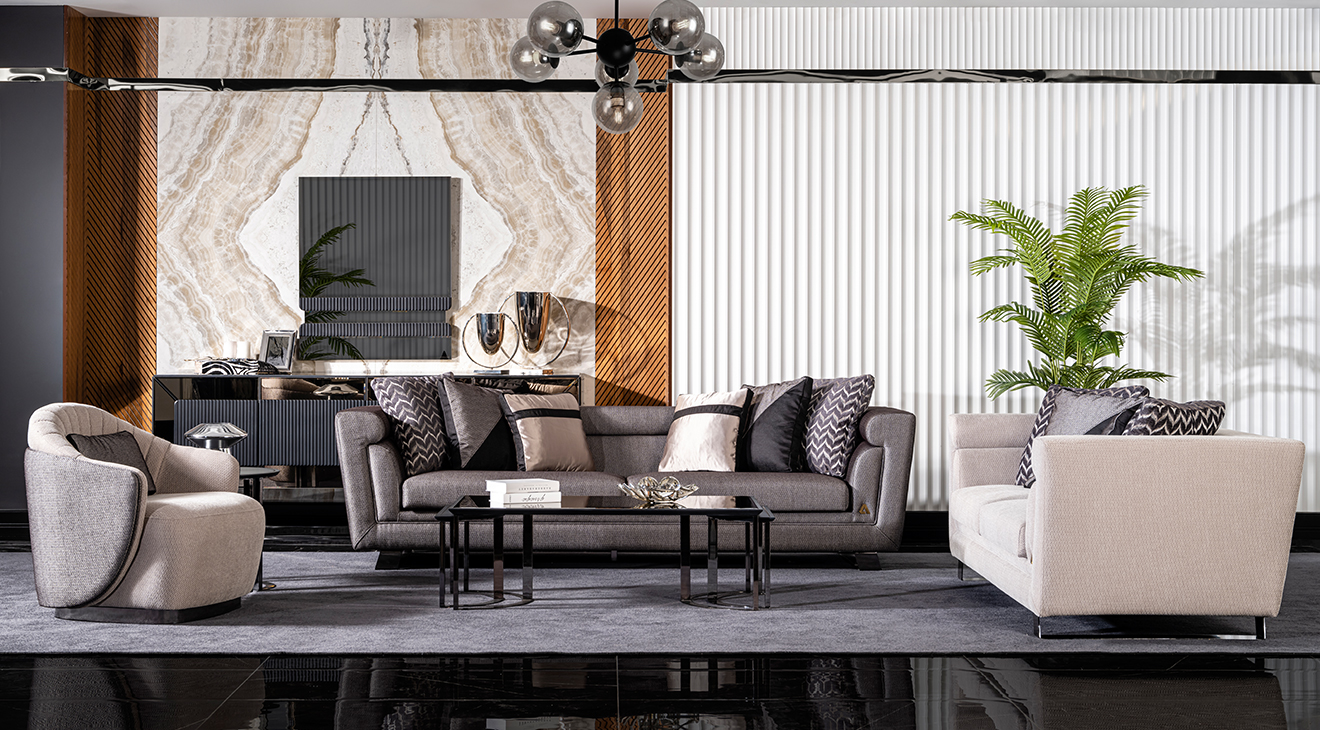 Riva Modern Koltuk Takımı Modern Koltuk Takımı