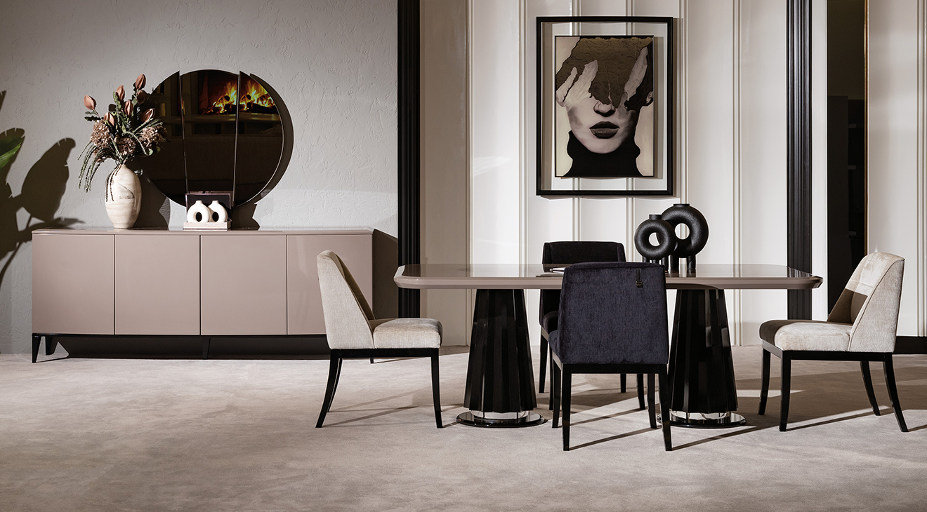 Riyad Modern Yemek Odası Takımı Yemek Odası