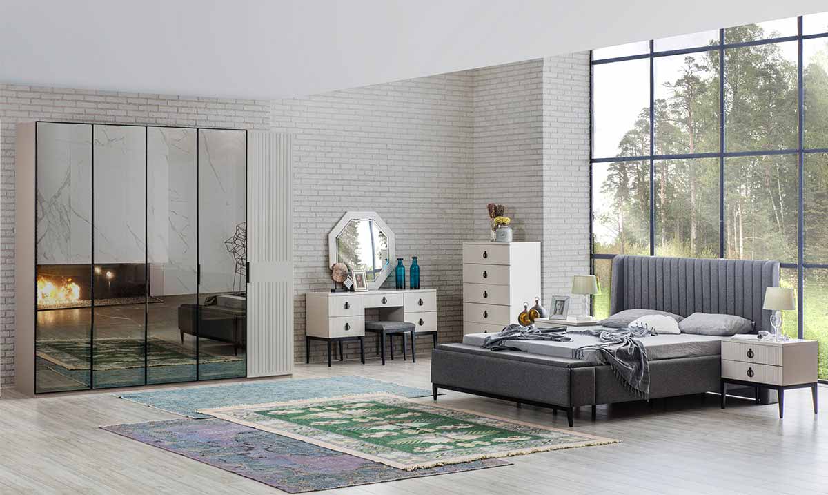 Defne 5 Kapaklı Yatak Odası Takımı Yatak Odası