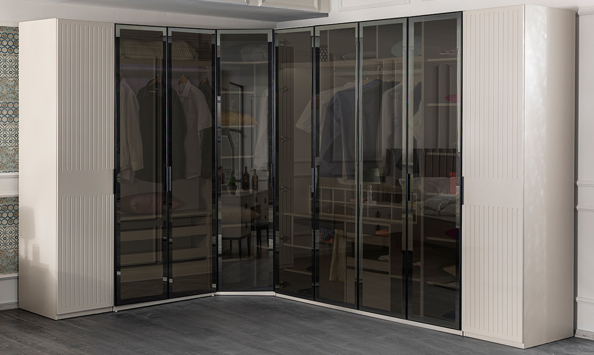 Defne Köşe Dolap Yatak Odası