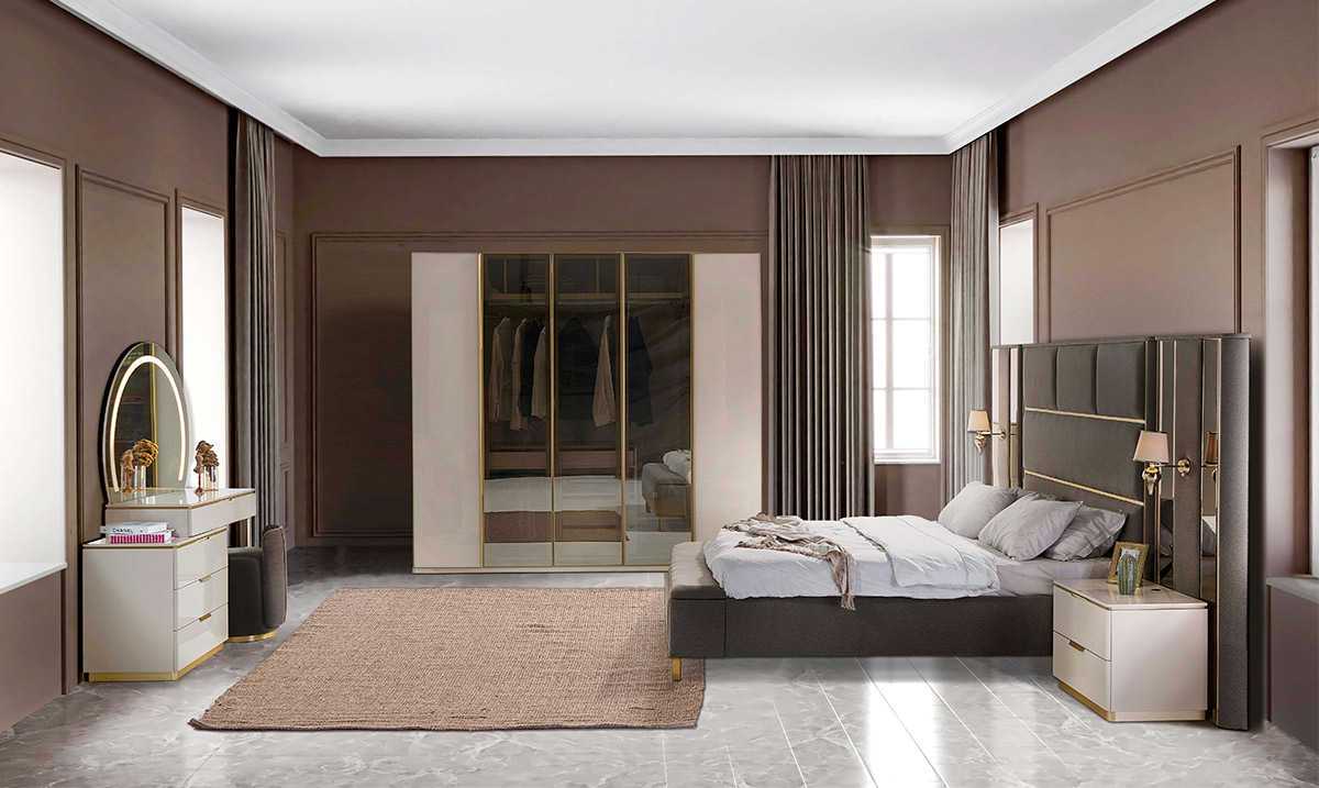 Kapadokya 5 Kapaklı Yatak Odası Takımı Yatak Odası