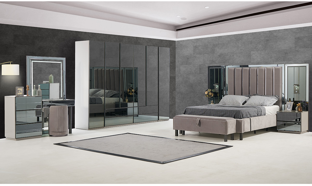 Oylat 6 Kapaklı Yatak Odası Takımı Yatak Odası