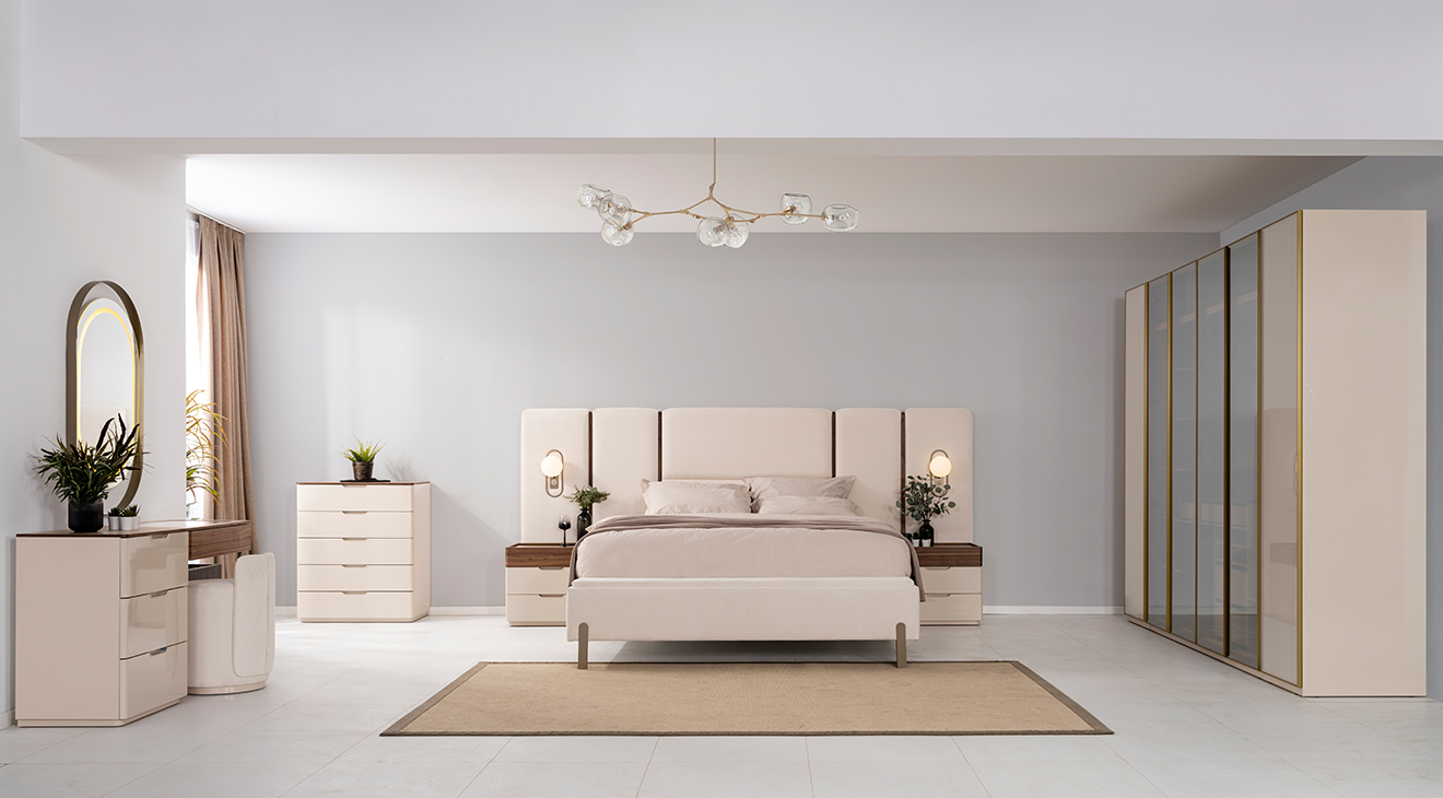 Bağdat 6 Kapaklı Yatak Odası Takımı Yatak Odası