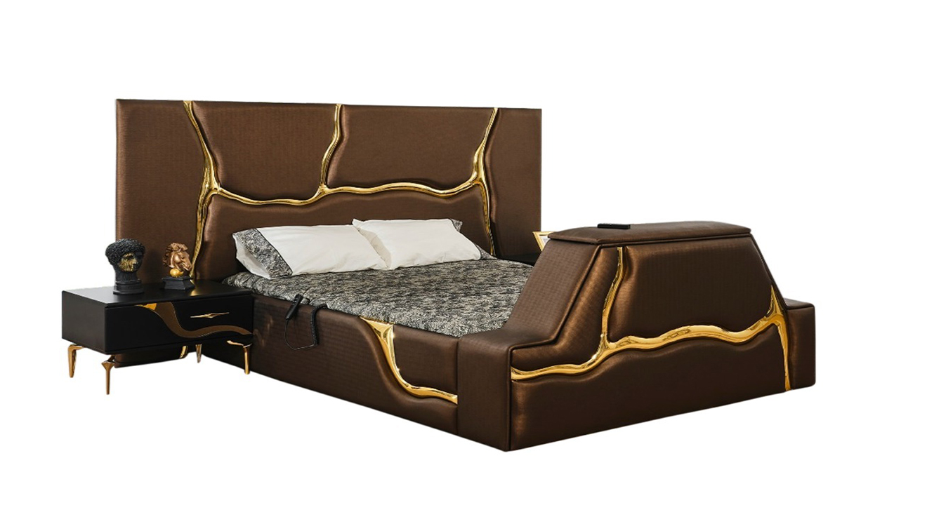 Natura Tv Mekanizmalı Çift Kişilik Karyola Akıllı Karyola