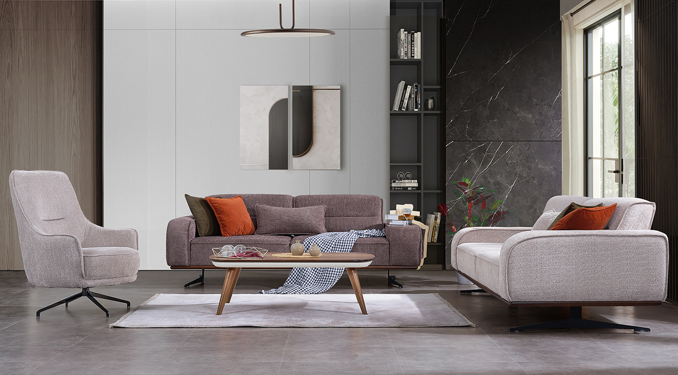 Neron Yataklı Modern Koltuk Takımı Modern Koltuk Takımı