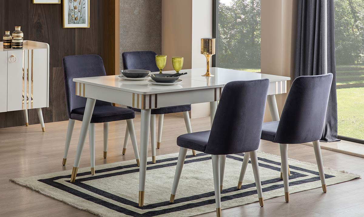 Lotus Aytaşı Yemek Odası Takımı Yemek Odası