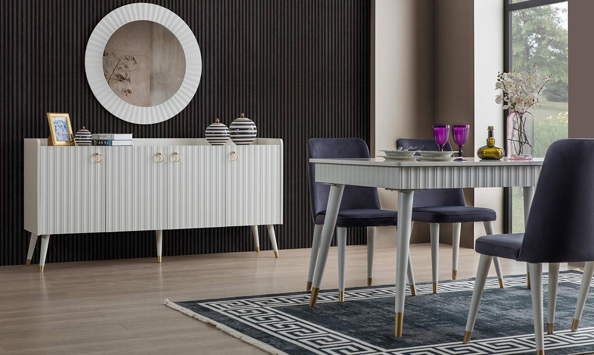 Almanya Aytaşı Yemek Odası Takımı Yemek Odası