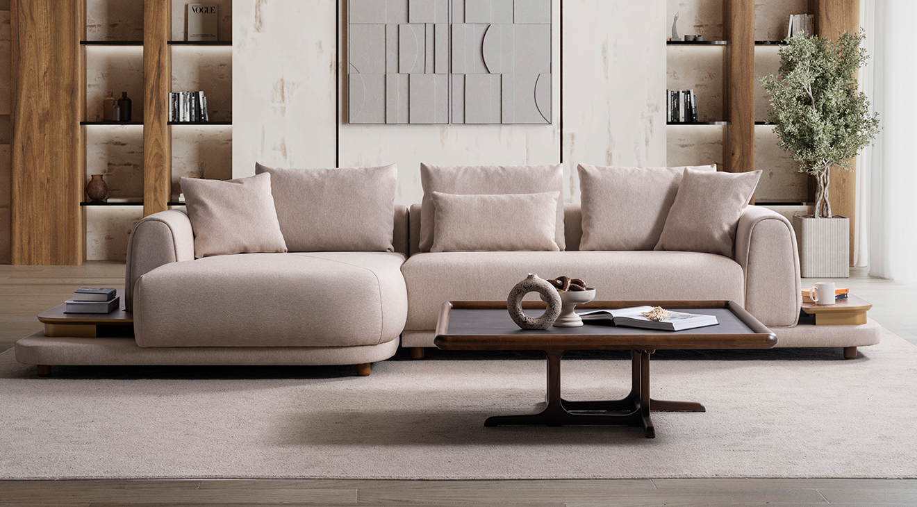 Strada Mini Köşe Koltuk Takımı Köşe Koltuk