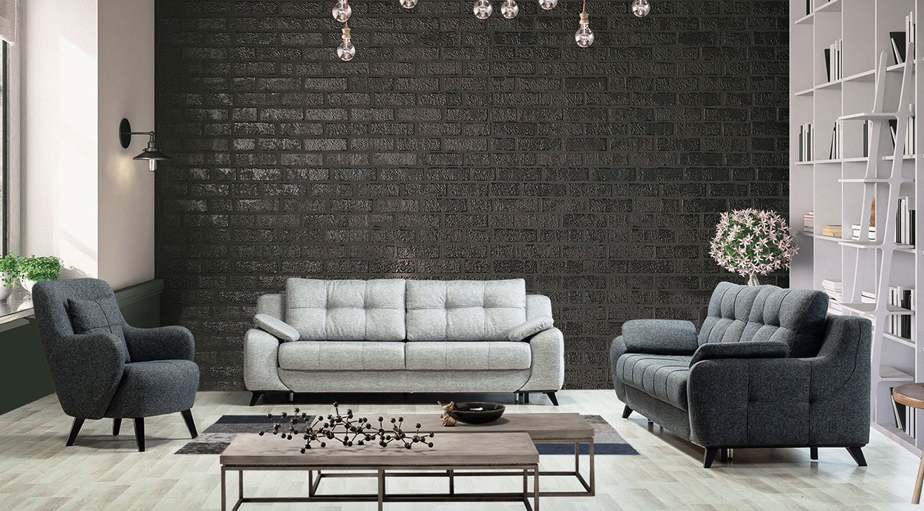 Damla Yataklı Sandıklı Koltuk Takımı Yataklı Koltuk Takımları