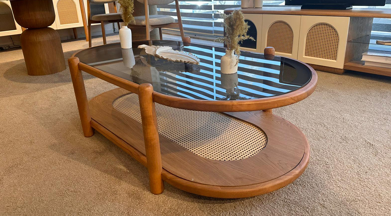 Begonvil Ceviz Orta Sehpa Orta Sehpa