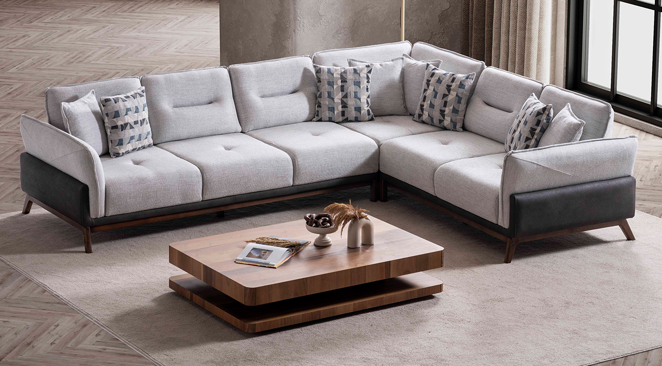 Fox Yataklı Modern Köşe Koltuk Takımı Yataklı KöşeTakımları