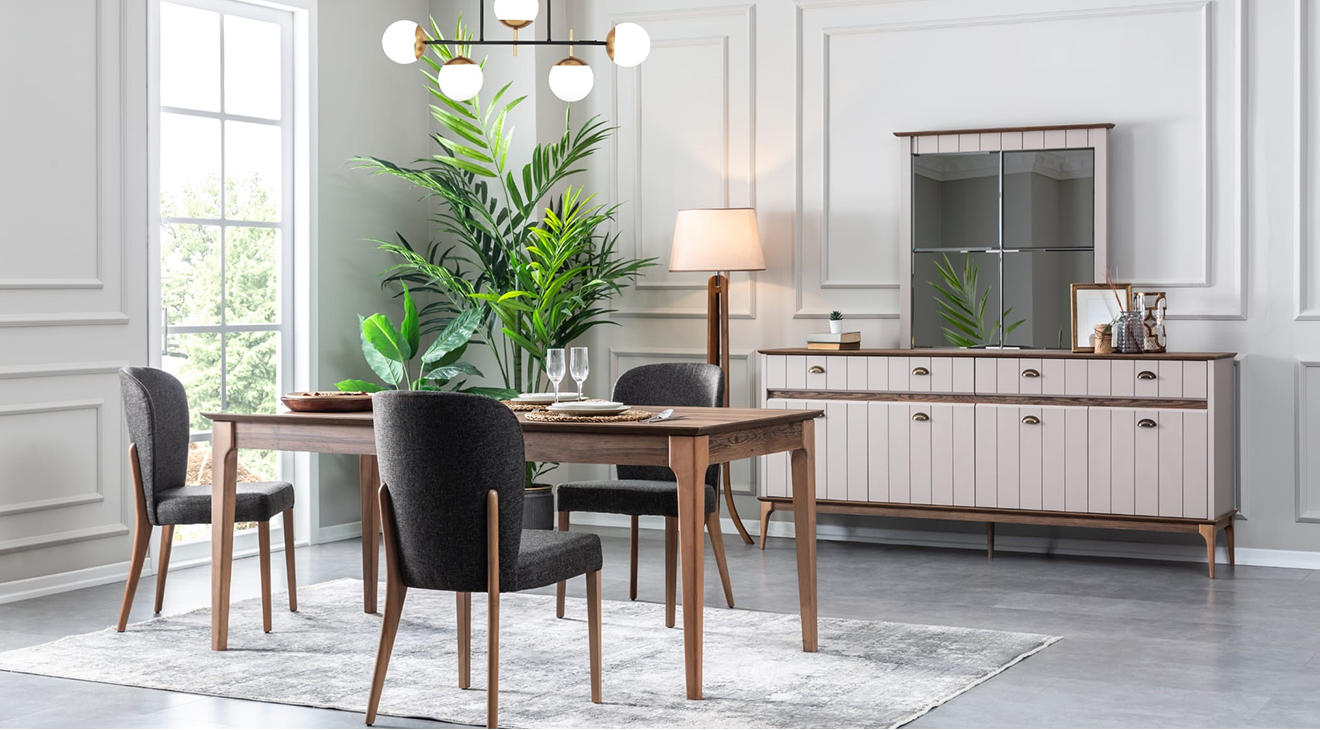 Gusto Modern Yemek Odası Takımı Yemek Odası