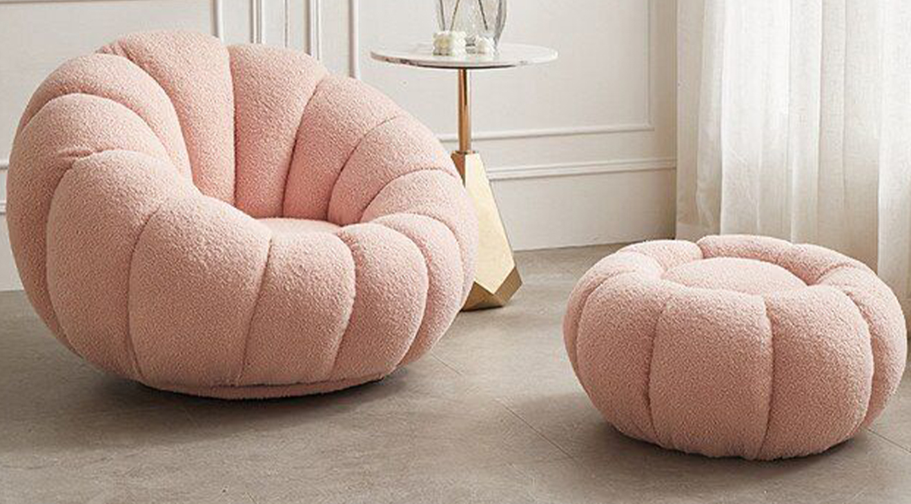 İcon Pembe Berjer Tekli Koltuk