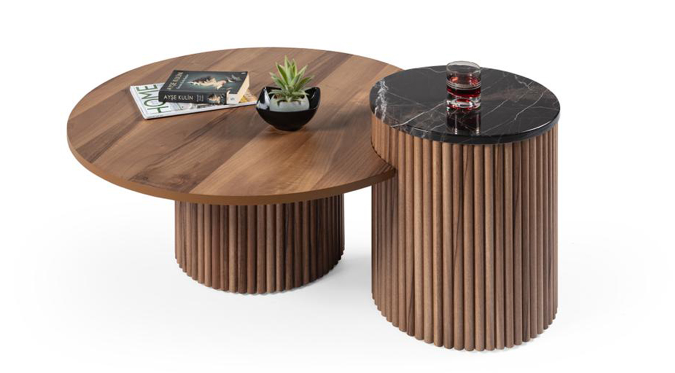 Moon Ceviz Orta Sehpa Orta Sehpa