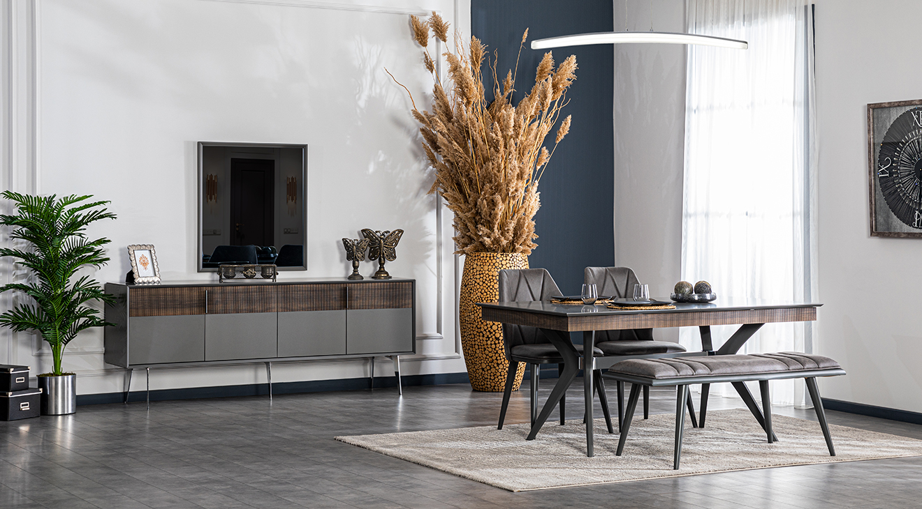Falcon Modern Yemek Odası Takımı Yemek Odası