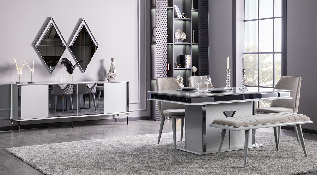 Fonte Aytaşı Modern Yemek Odası Takımı Yemek Odası
