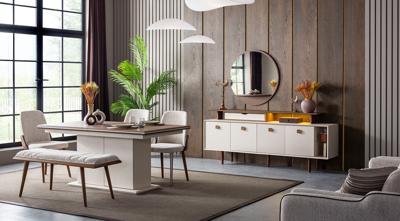 Orjin Modern Yemek Odası Takımı Yemek Odası