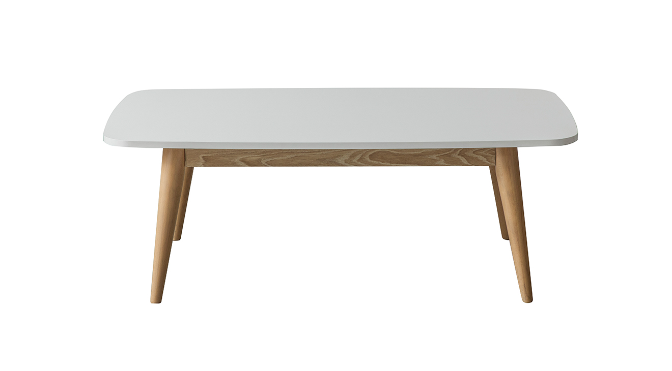 Bohem Ceviz Ahşap Ayaklı Orta Sehpa Orta Sehpa