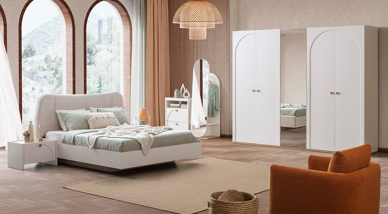 Granada 5 Kapaklı Yatak Odası Takımı Yatak Odası