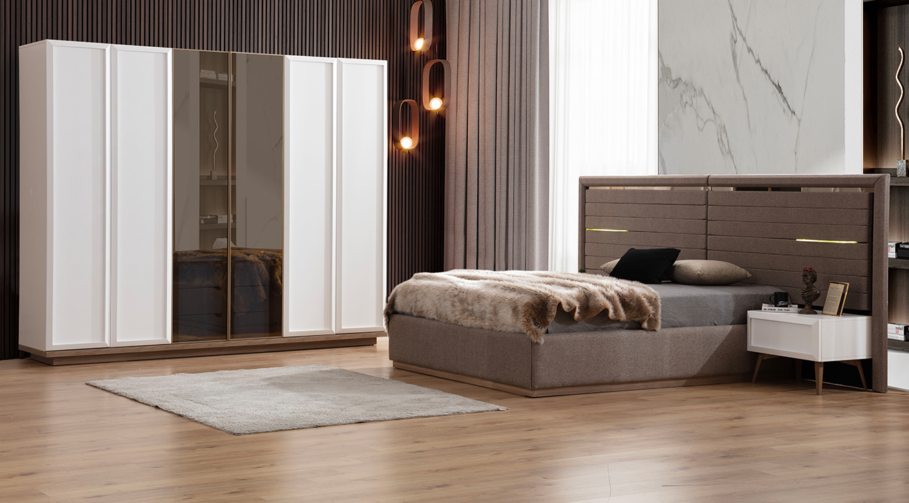 Soprana 6 Kapaklı Yatak Odası Takımı Yatak Odası