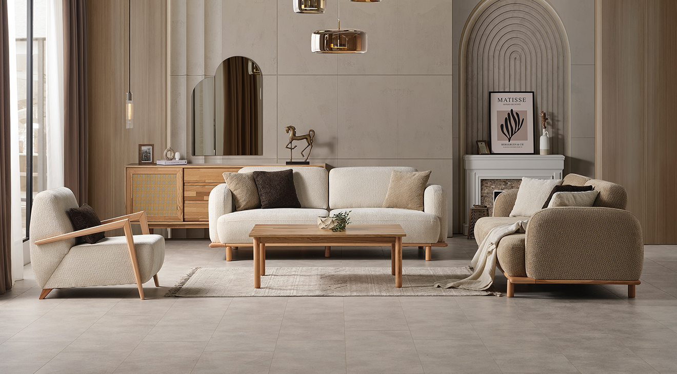 Bohem Yataklı Modern Koltuk Takımı Modern Koltuk Takımı