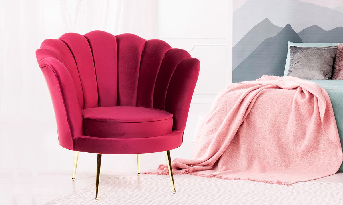 Alaçatı Kırmızı Berjer Tekli Koltuk