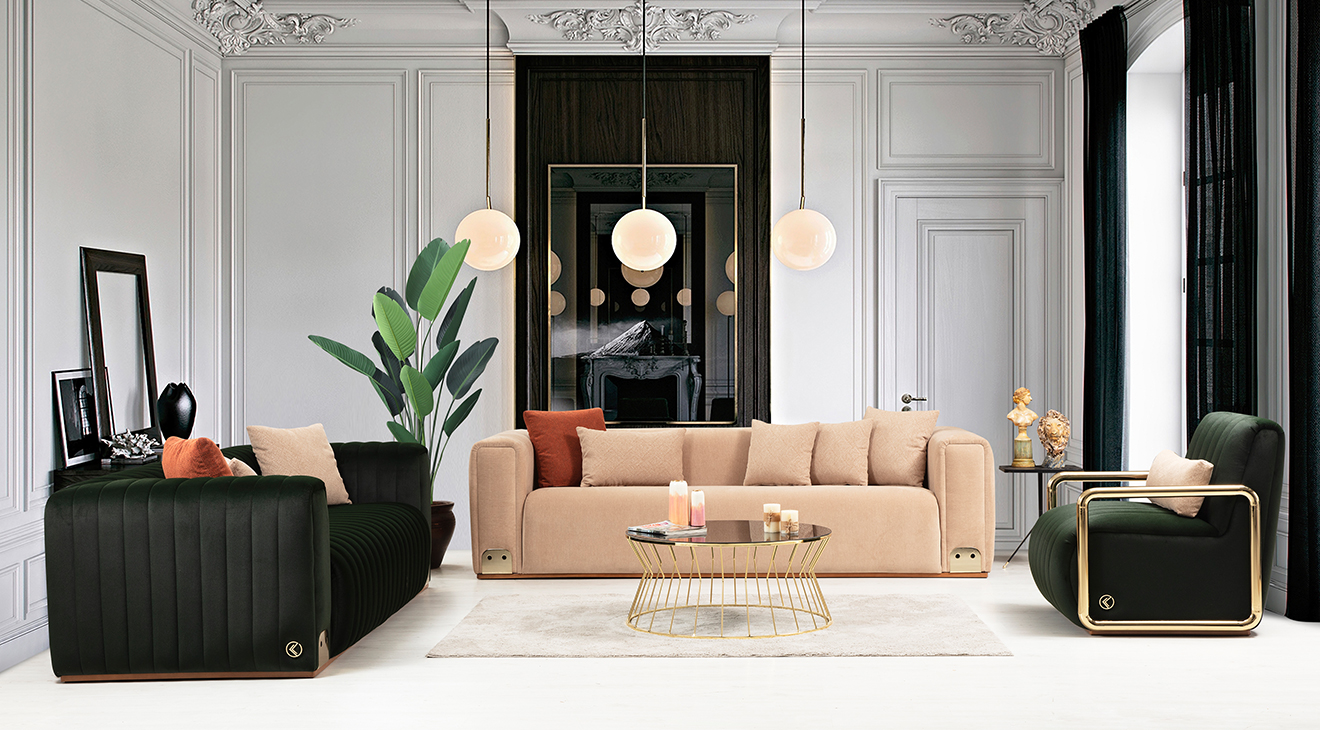 Tesla Modern Koltuk Takımı Modern Koltuk Takımı