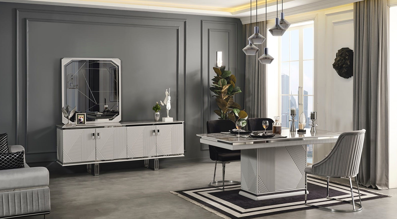 Quatro Q3 Yemek Odası Takımı Yemek Odası