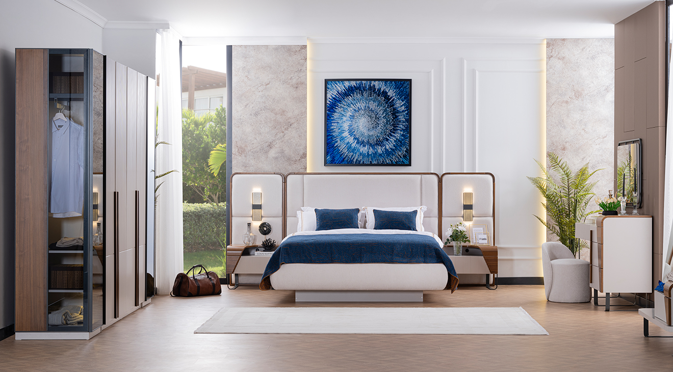 Lina 6 Kapaklı Yatak Odası Takımı Yatak Odası