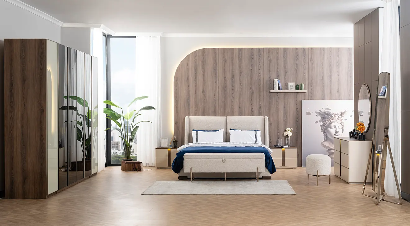 Maya 6 Kapaklı Yatak Odası Takımı Yatak Odası