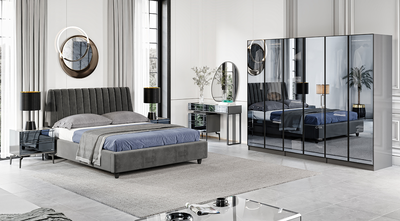 Beyoğlu 6 Kapaklı Yatak Odası Takımı Yatak Odası