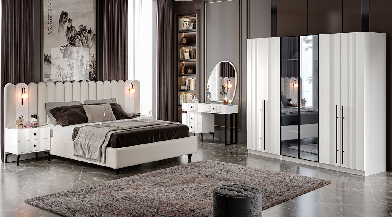 İstinye 6 Yatak Odası Takımı Yatak Odası