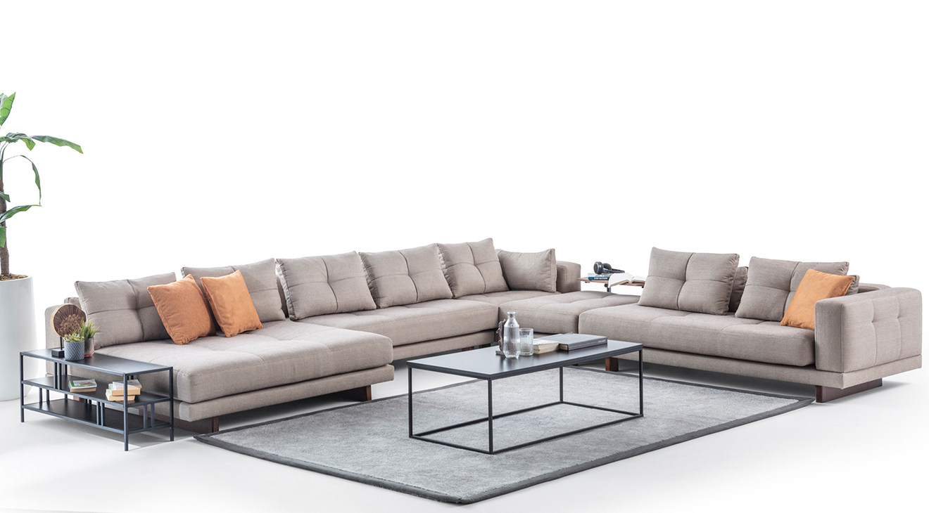 Colosseum Modern Köşe Koltuk Takımı Modern Köşe Takımları