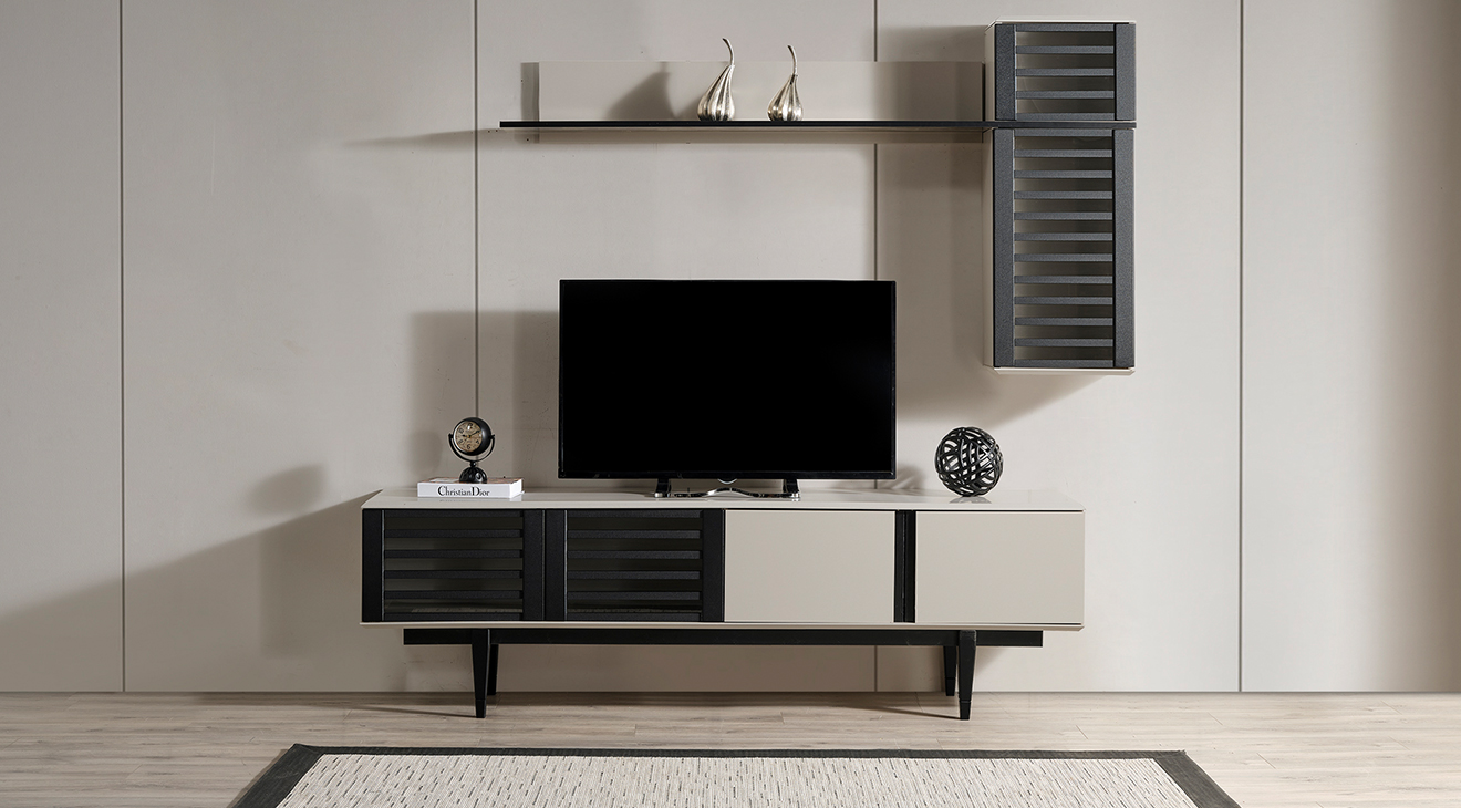 Pars Ahşap Ayaklı Tv Ünitesi TV Ünitesi