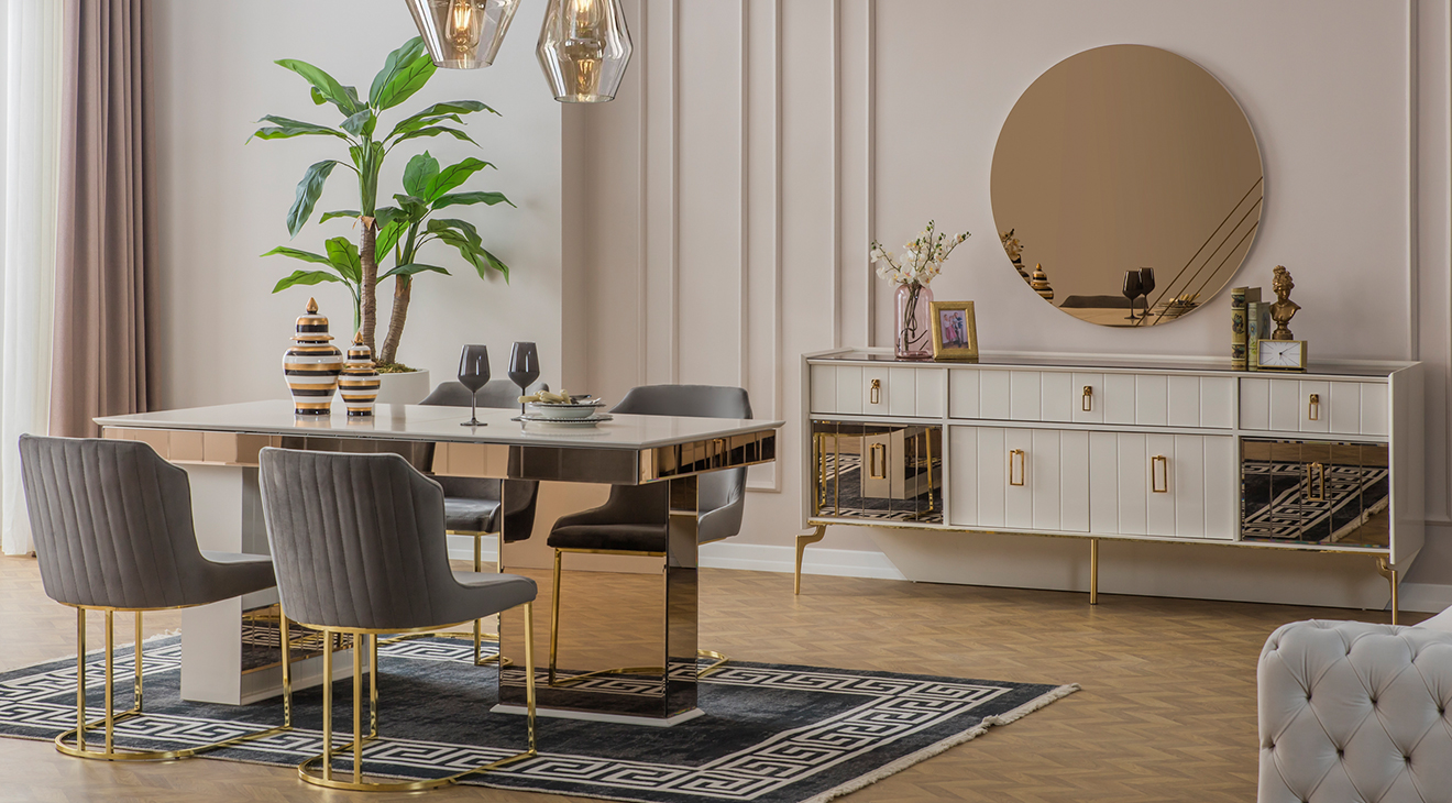 Yıldız Modern Yemek Odası Takımı Yemek Odası