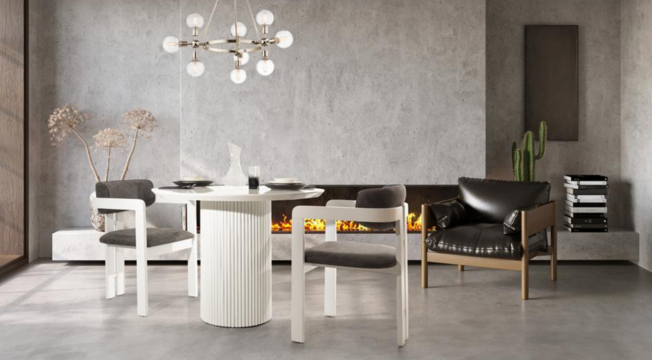 Chiaro Aytaşı Yemek Masası Takımı Yemek Masası Takımı