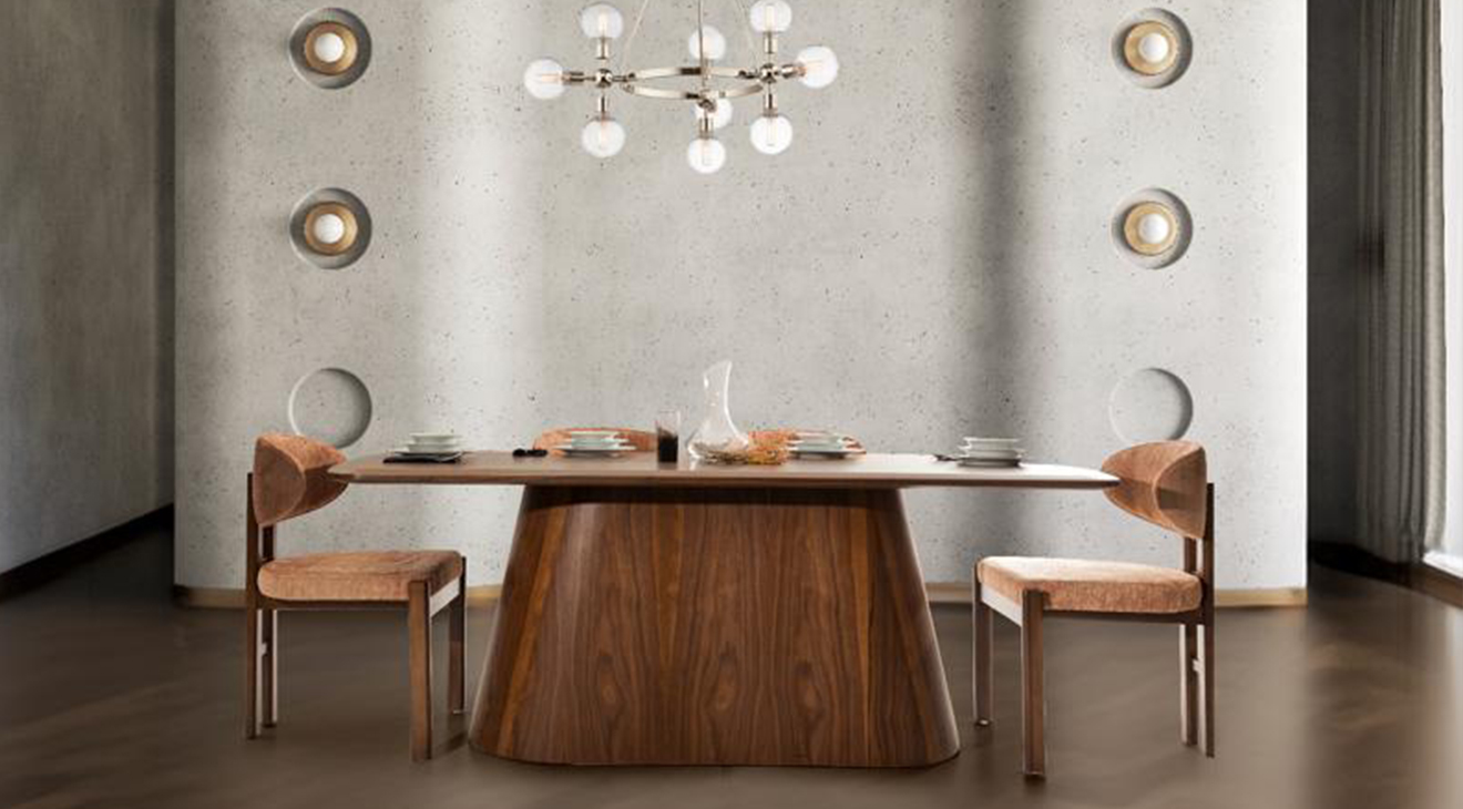 Montana Ceviz Yemek Masası Takımı Yemek Masası Takımı