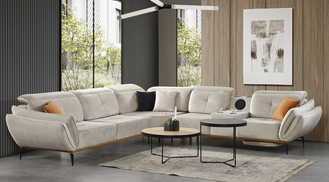 Seray Usbli Yataklı Köşe Koltuk Takımı Yataklı KöşeTakımları