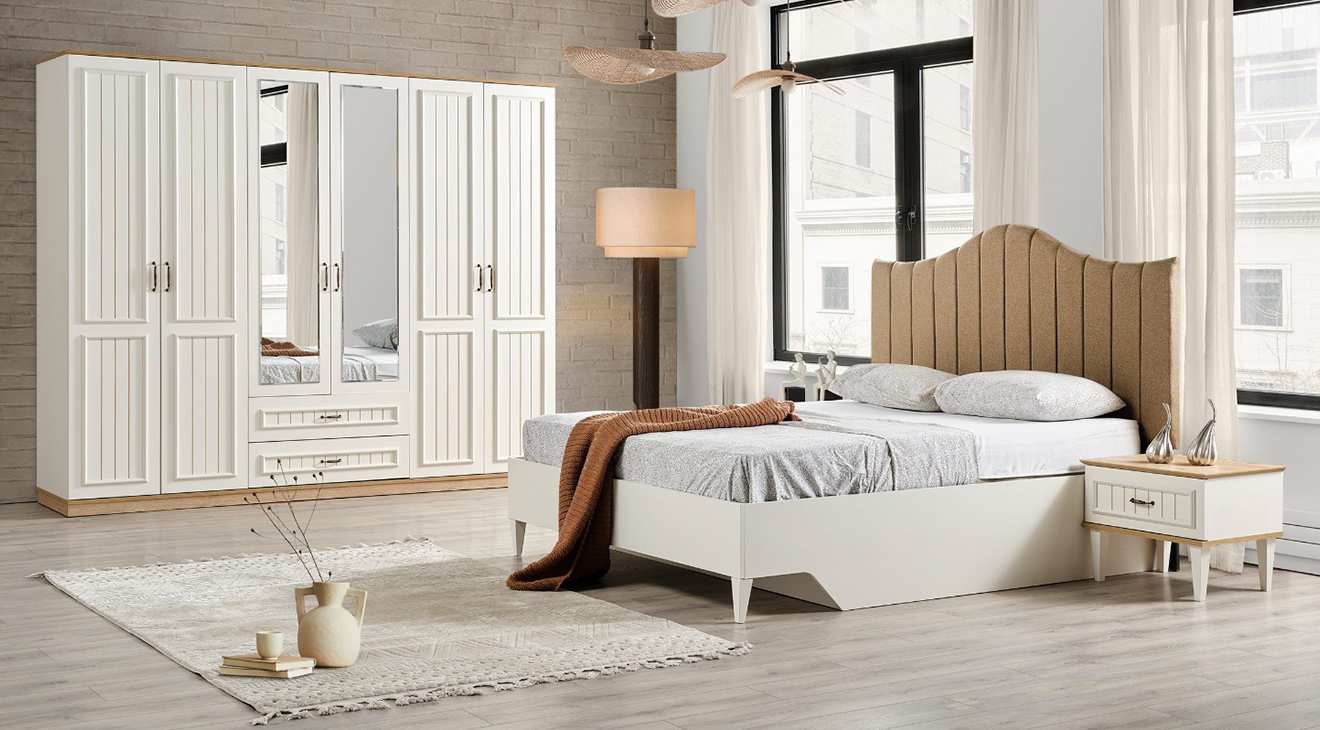 Bodrum 6 Kapaklı Yatak Odası Takımı Yatak Odası