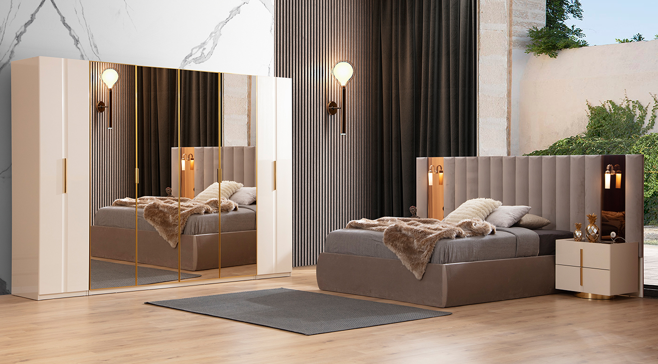 Asos 6 Kapaklı Yatak Odası Takımı Yatak Odası