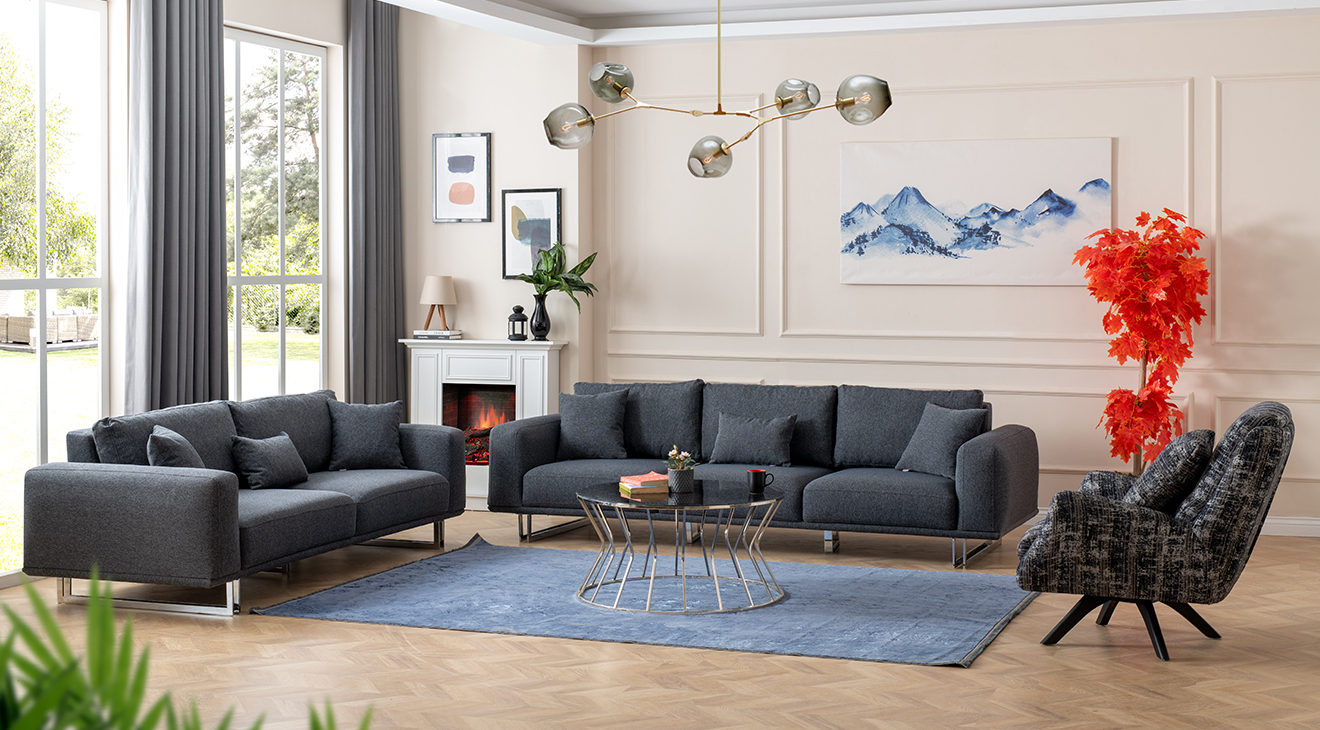 Dante Yataklı Modern Koltuk Takımı Modern Koltuk Takımı