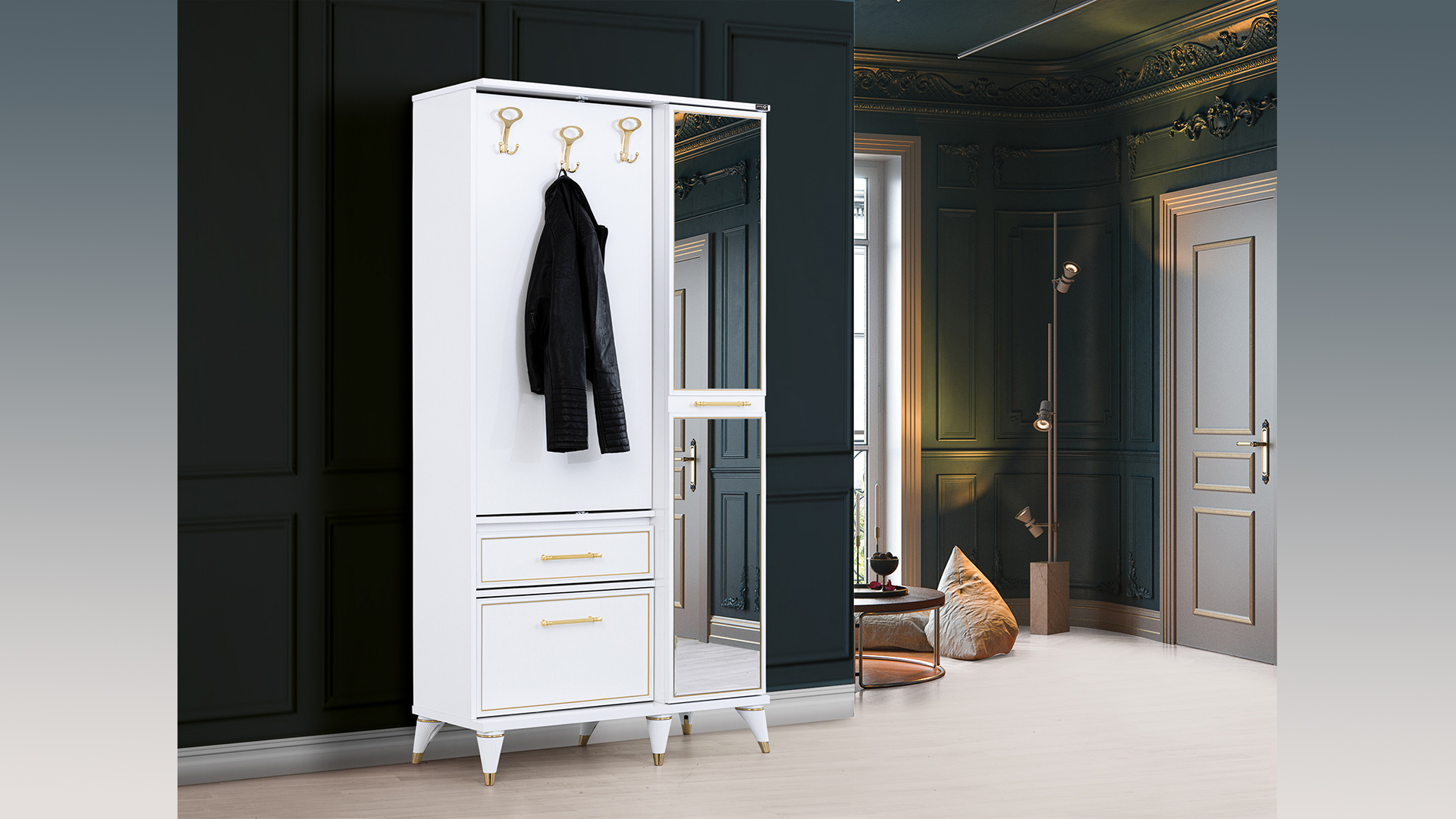 Lilyum Portmanto Vestiyer Portmanto