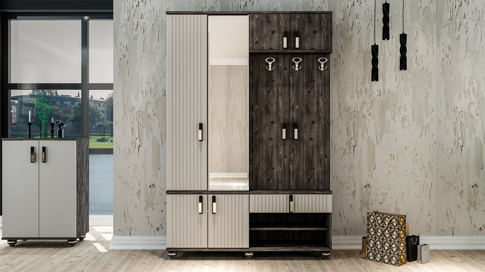 Lotus Portmanto Vestiyer Portmanto