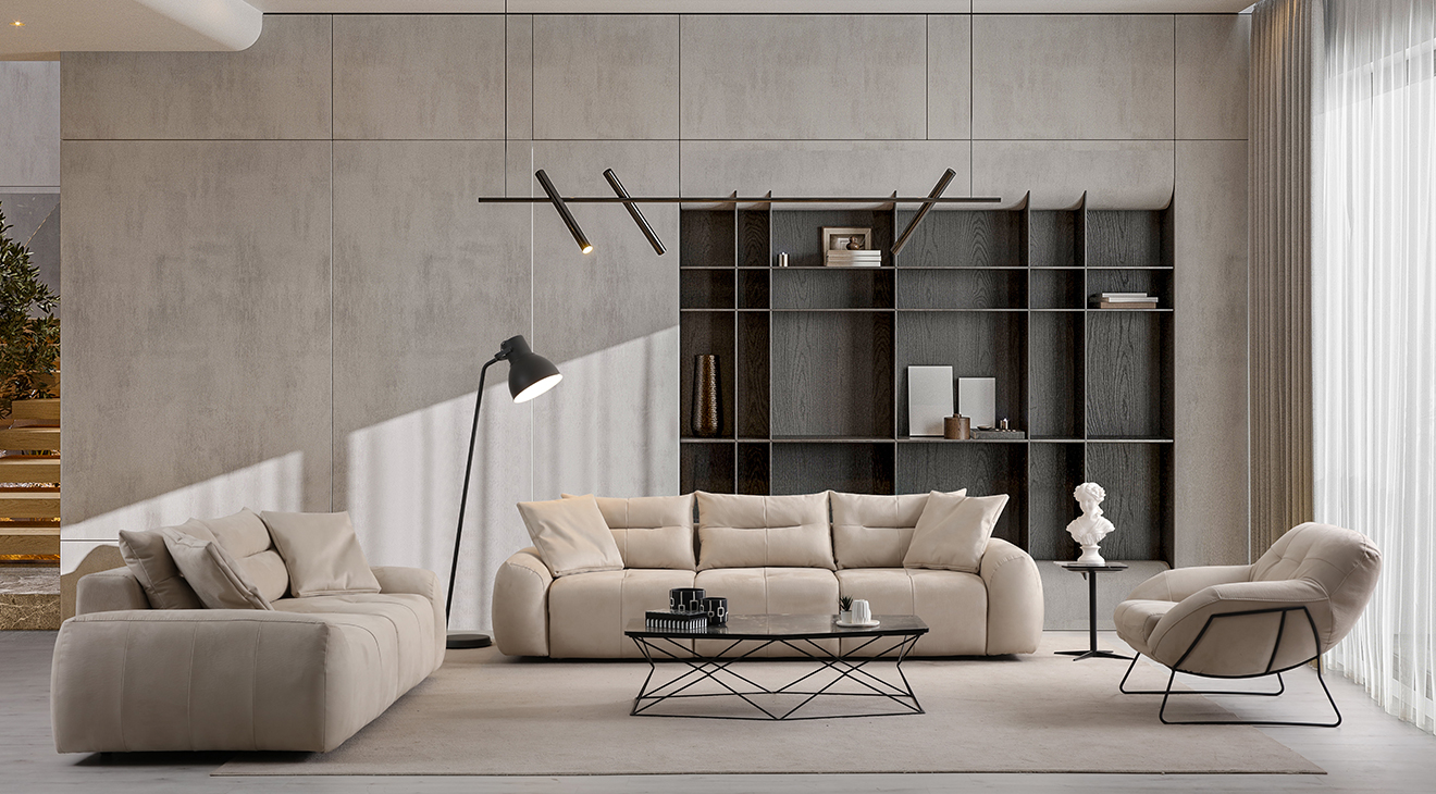 Fendi Mekanizmalı Koltuk Takımı Koltuk Takımı