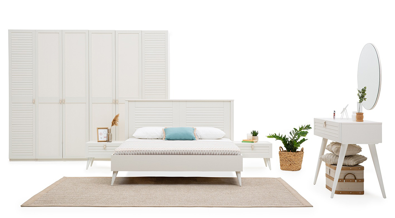 Efes 6 Kapaklı Yatak Odası Takımı Yatak Odası