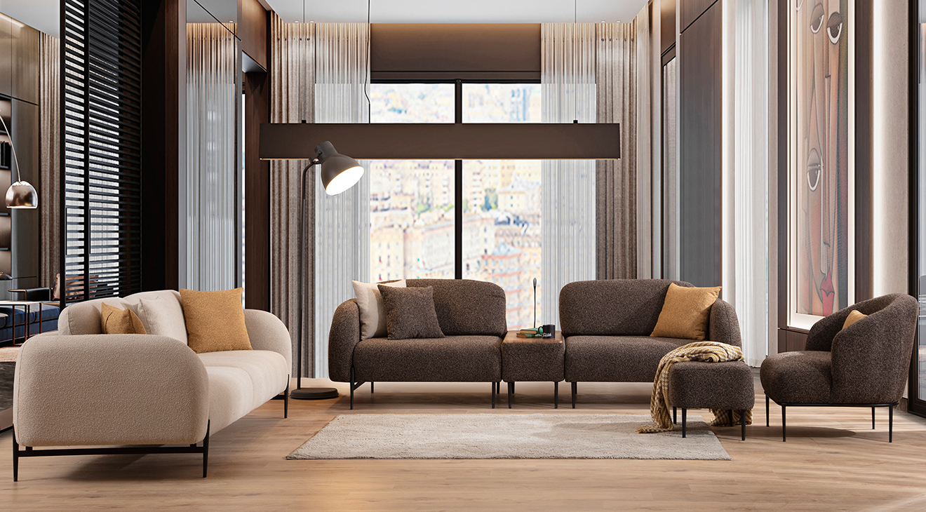 Valencia Modern Koltuk Takımı (Modüllü) Modern Koltuk Takımı