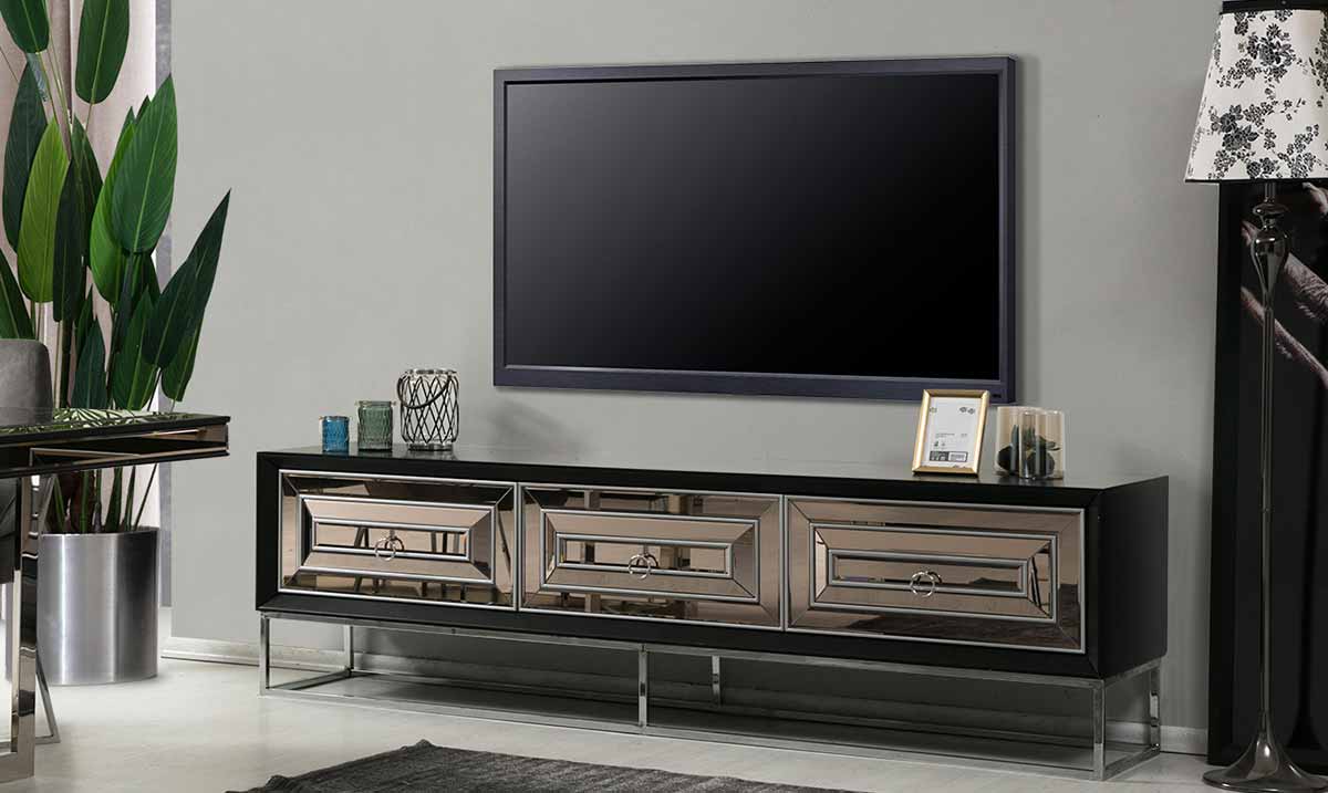 Valery Metal Ayaklı Tv Ünitesi TV Ünitesi