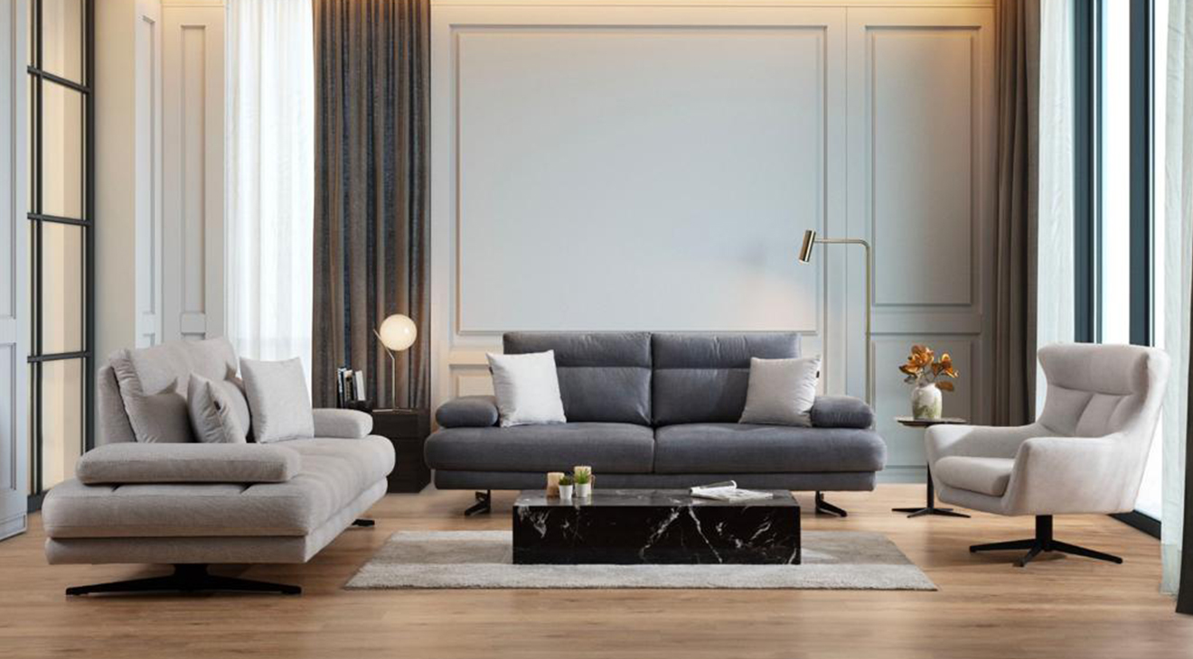 Milano Yataklı USB Girişli Koltuk Takımı 2 Yataklı Koltuk Takımları